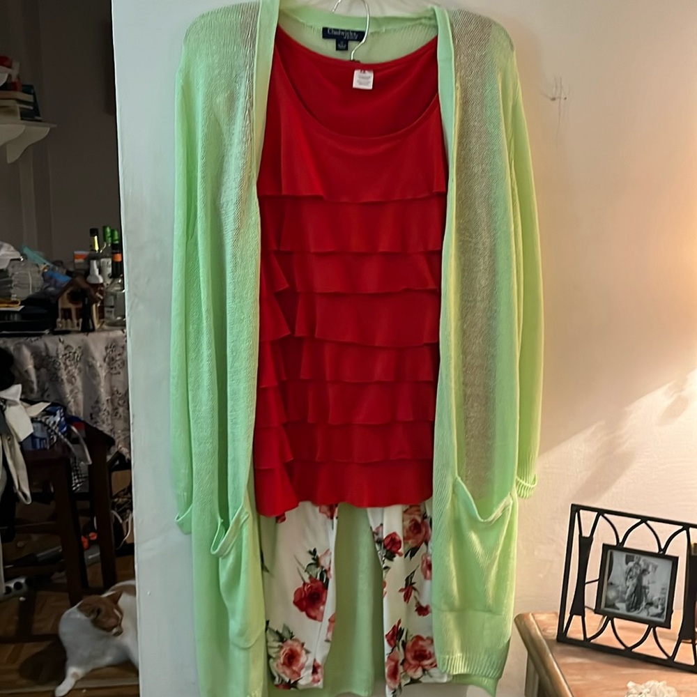 I’m selling the most fun outfit. No place to wear it anymore!! any compliments!!
